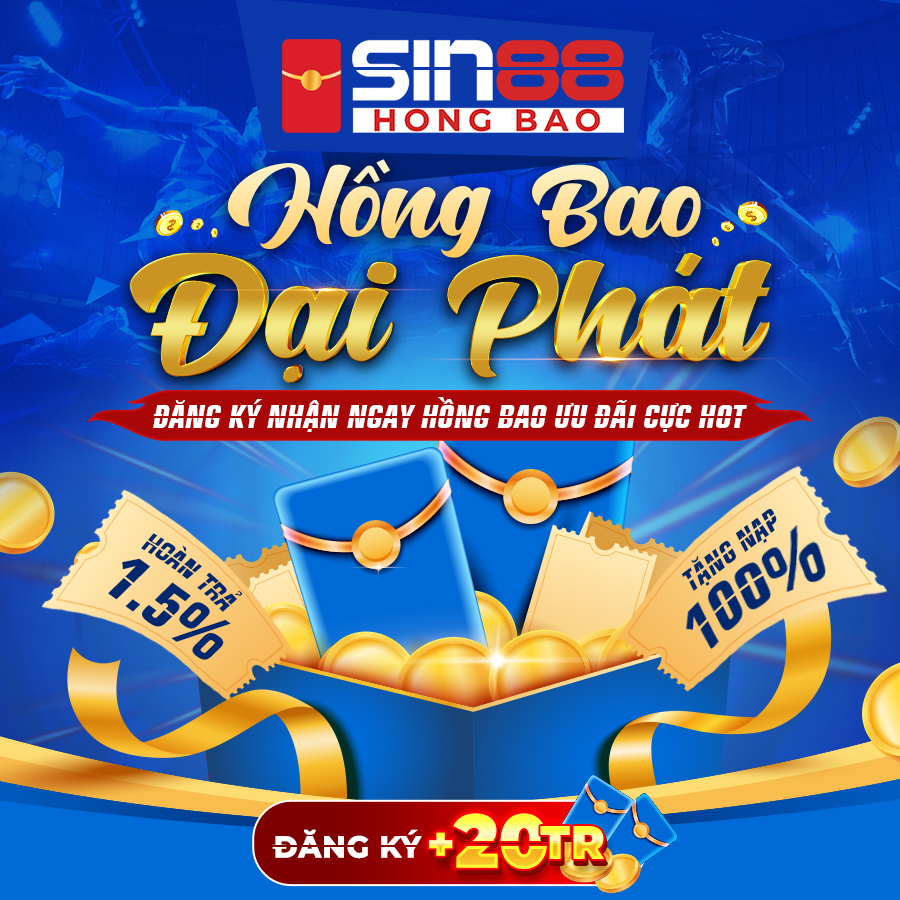 Khuyến mãi nhận hồng bao Sin88